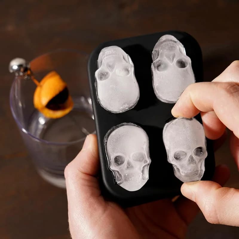 Forma na ľad 3D lebka